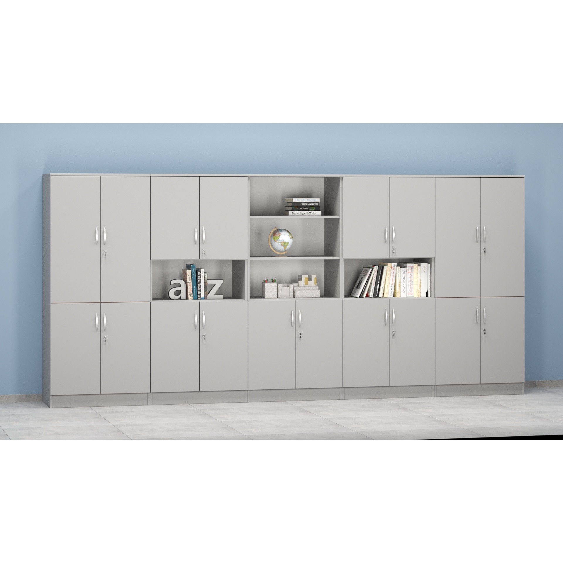 Zestaw szaf Kujawiak MAXI Nr 104 do klas i pracowni szkolnych - obrazek 8