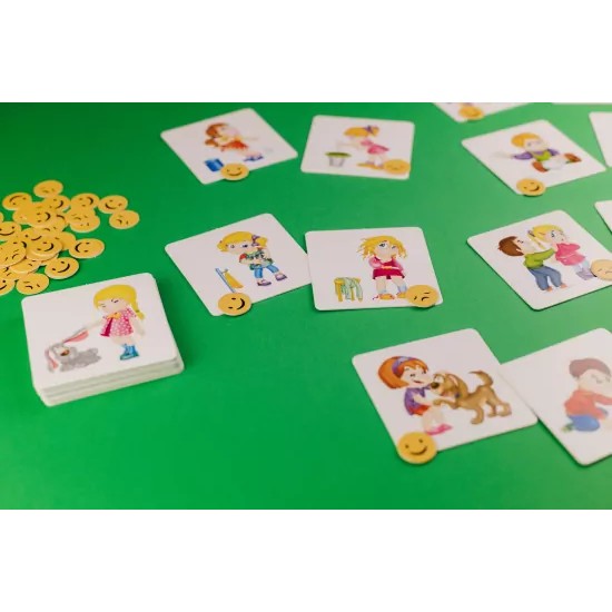 Dobre wychowanie. Układanka edukacyjna z wierszykami i dobrym i złym zachowaniu