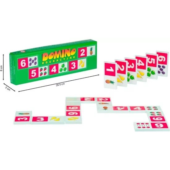 Domino edukacyjne duże