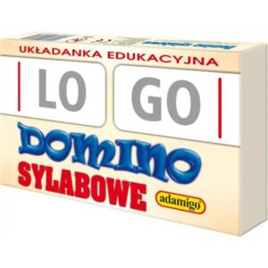 Domino sylabowe. Logo. Układana edukacyjna