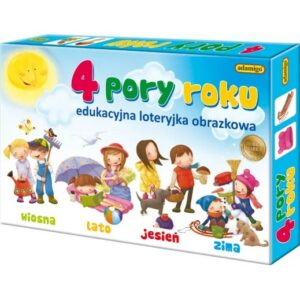Edukacyjna loteryjka obrazkowa - 4 pory roku