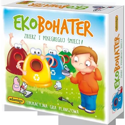 Ekobohater. Zbierz i posegreguj śmieci