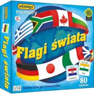 Flagi Świata. Edukacyjna gra towarzyska