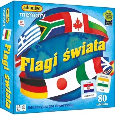 Flagi Świata. Edukacyjna gra towarzyska