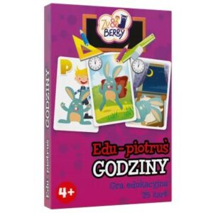 Godziny. Edu Piotruś. Gra edukacyjna