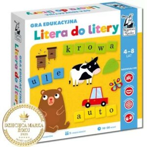 Gra edukacyjna. Litera do litery. Kapitan Nauka