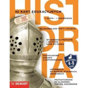 Karty edukacyjne. Klasy 4-8. Historia