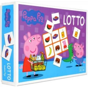 Lotto dla dzieci Świnka Peppa