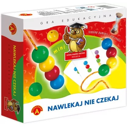 Nawlekaj nie czekaj. Wersja mini. Gra edukacyjna
