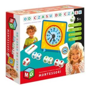 Od czasu do czasu. Zegar edukacyjny Montessori