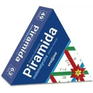 Piramida matematyczna M2. Tabliczka mnożenia. Układanka edukacyjna
