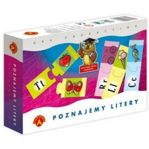 Poznajemy litery. Gra edukacyjna
