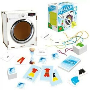Pralka z wyrazami. Gra edukacyjna
