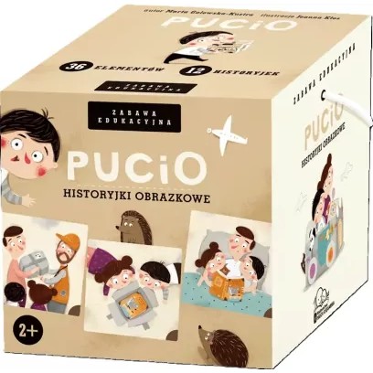 Pucio. Historyjki obrazkowe. Zabawa edukacyjna