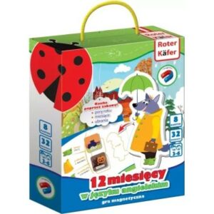 Roter Kafer. Gra edukacyjna 12 miesięcy w języku angielskim