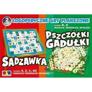 Sadzawka i Pszczółki Gadułki. Logopedyczne gry edukacyjne