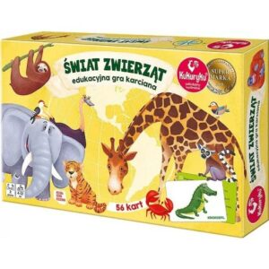 Świat zwierząt. Edukacyjna gra karciana