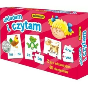 Układam i czytam. 2 gry edukacyjne