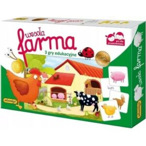Wesoła Farma. 3 gry edukacyjne