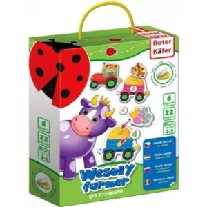 Wesoły farmer. Gra edukacyjna z rzepami. RK1040-03
