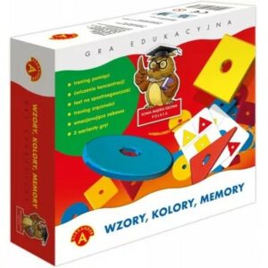 Wzory, kolory, memory. Gra edukacyjna