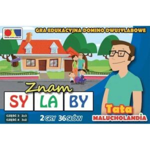 Znam sylaby. Część 3 i 4. Gra edukacyjna