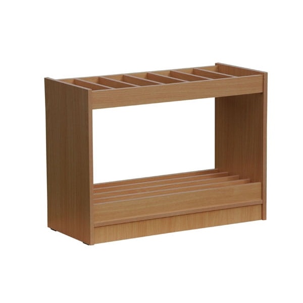 Stojak na mapy z płyty