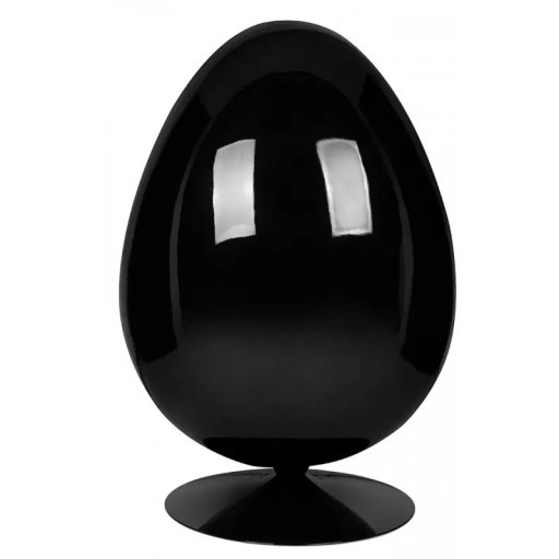 Fotel OWAL czarny-czerwony - obrazek 3