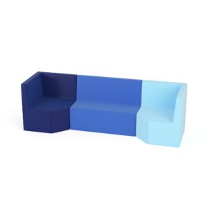 Zestaw puf Tobo Light 6 niebieski, rozmiar 5