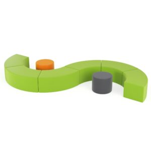 Zestaw puf Tobo Light 18 zielony, rozmiar 4