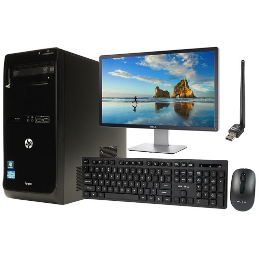 Komputer PC + monitor