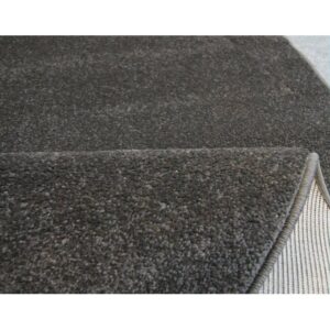 Dywan koło 2.00 m COLOR Grafitowy