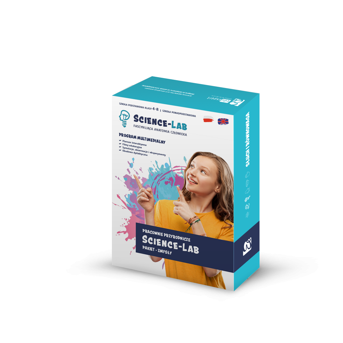Science-Lab. Fascynująca anatomia człowieka - zestaw - biologia