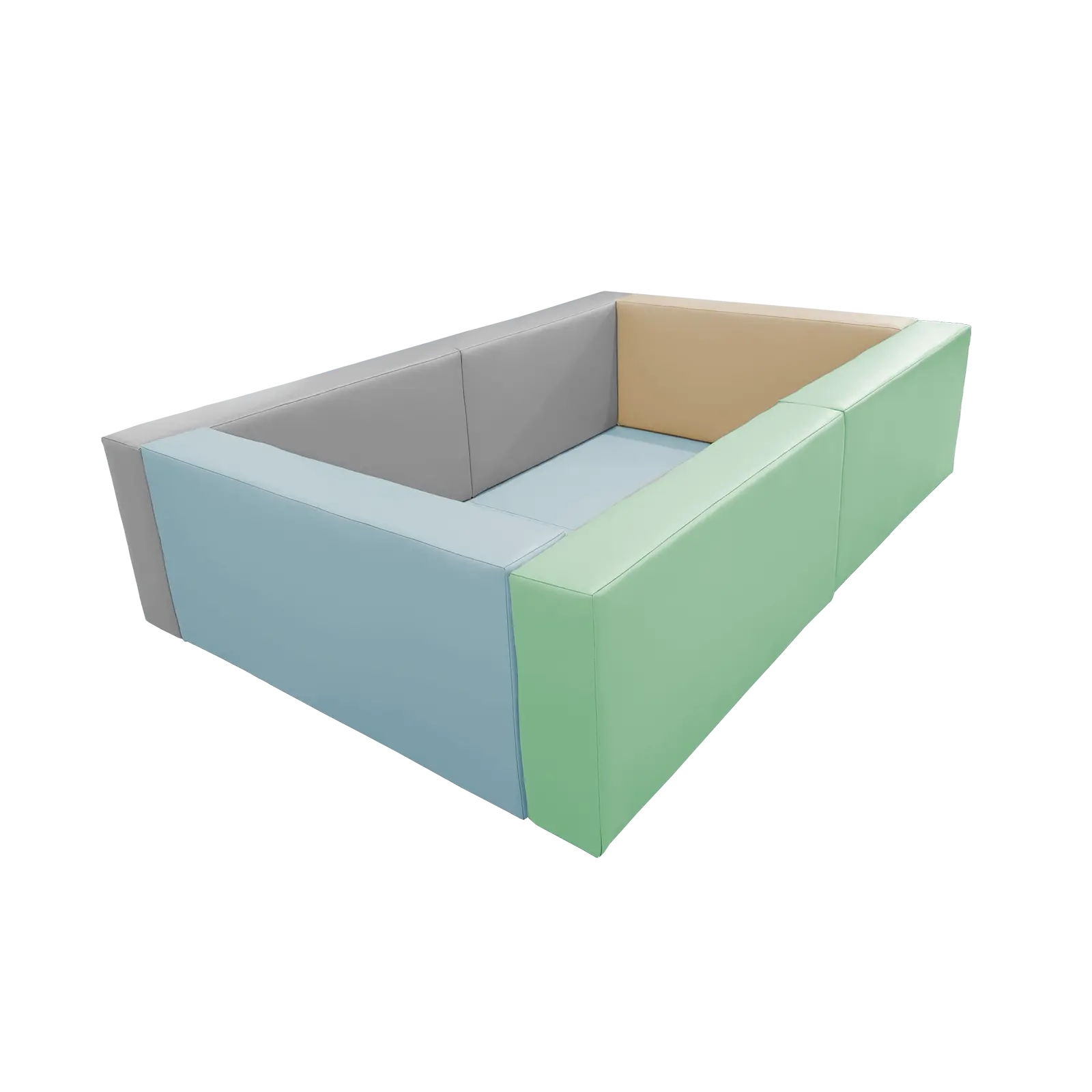 Basen na stelażu 3 x 3 m, wys. 45 cm - Ekoskóra