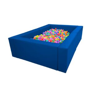 Basen z piłeczkami na stelażu 3 x 3 m, wys. 45 cm - Ekoskóra