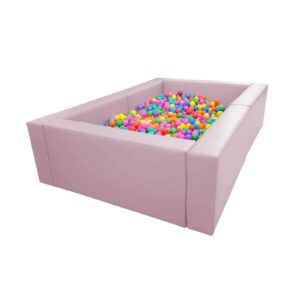 Basen z piłeczkami na stelażu 3x 3 m, wys. 60 cm - Ekoskóra