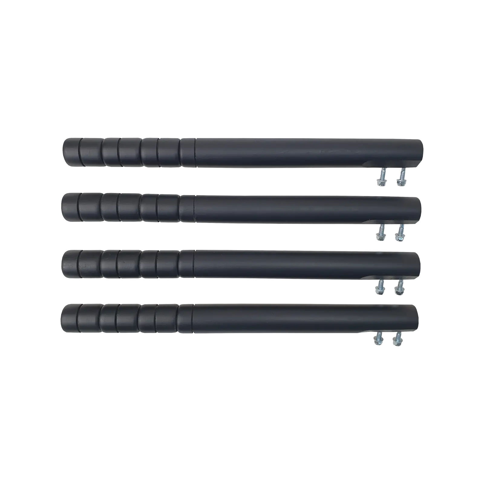 Nogi okrągłe 40 - 58 cm, 4 szt. - czarne - obrazek 2