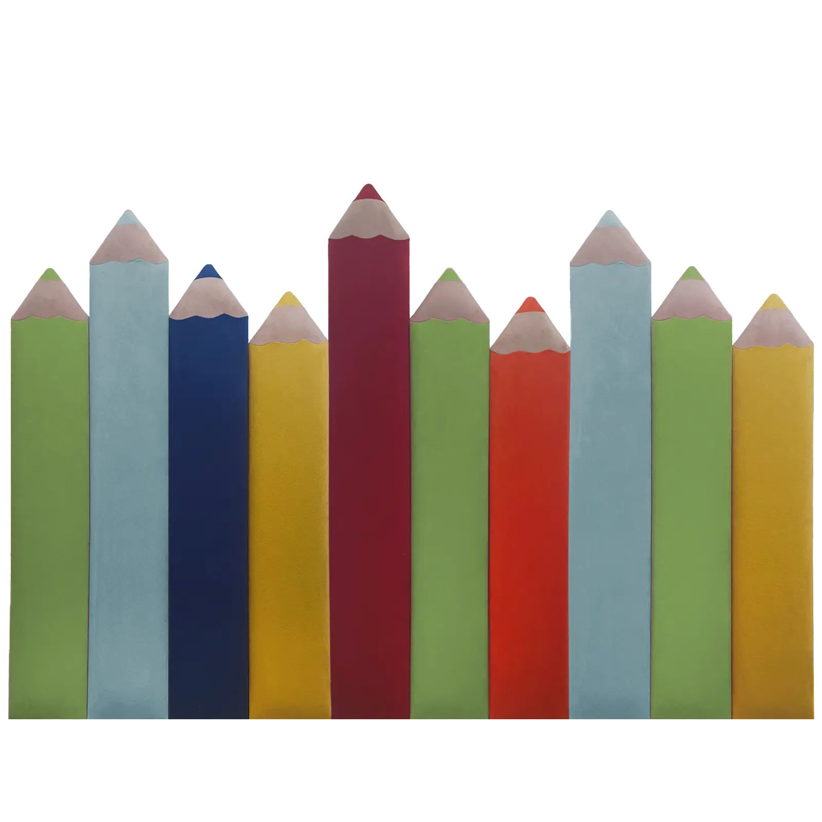 Panel ścienny - kredka 15x75 cm - obrazek 3