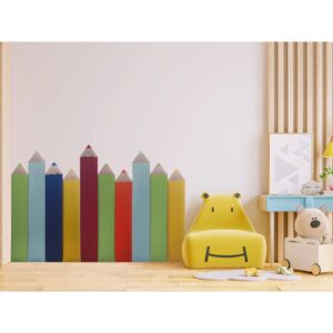 Panele ścienne - zestaw kredek 10 sztuk