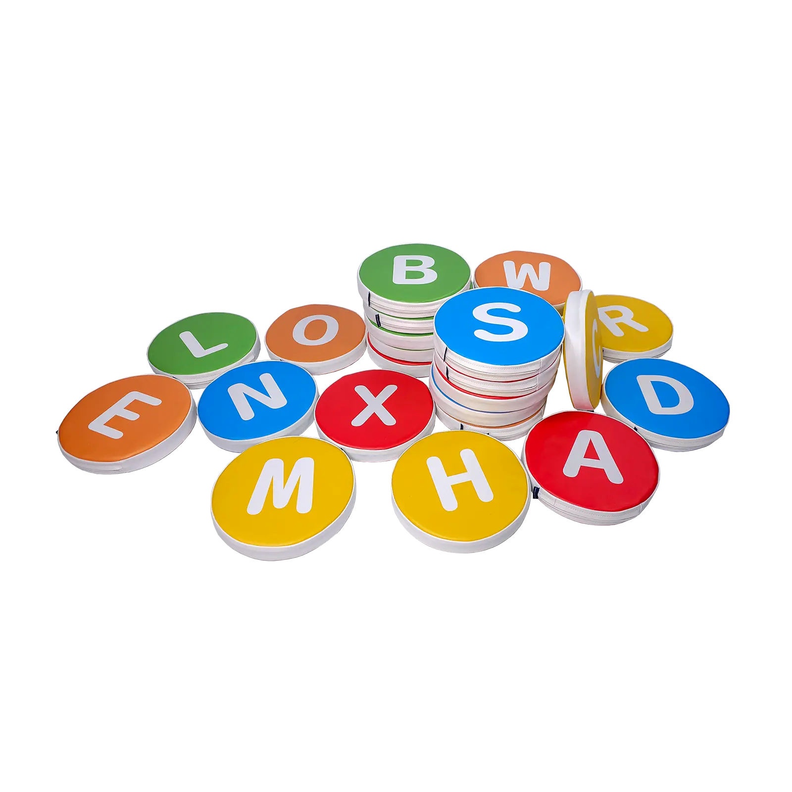 Piankowe poduszki do siedzenia - Alfabet