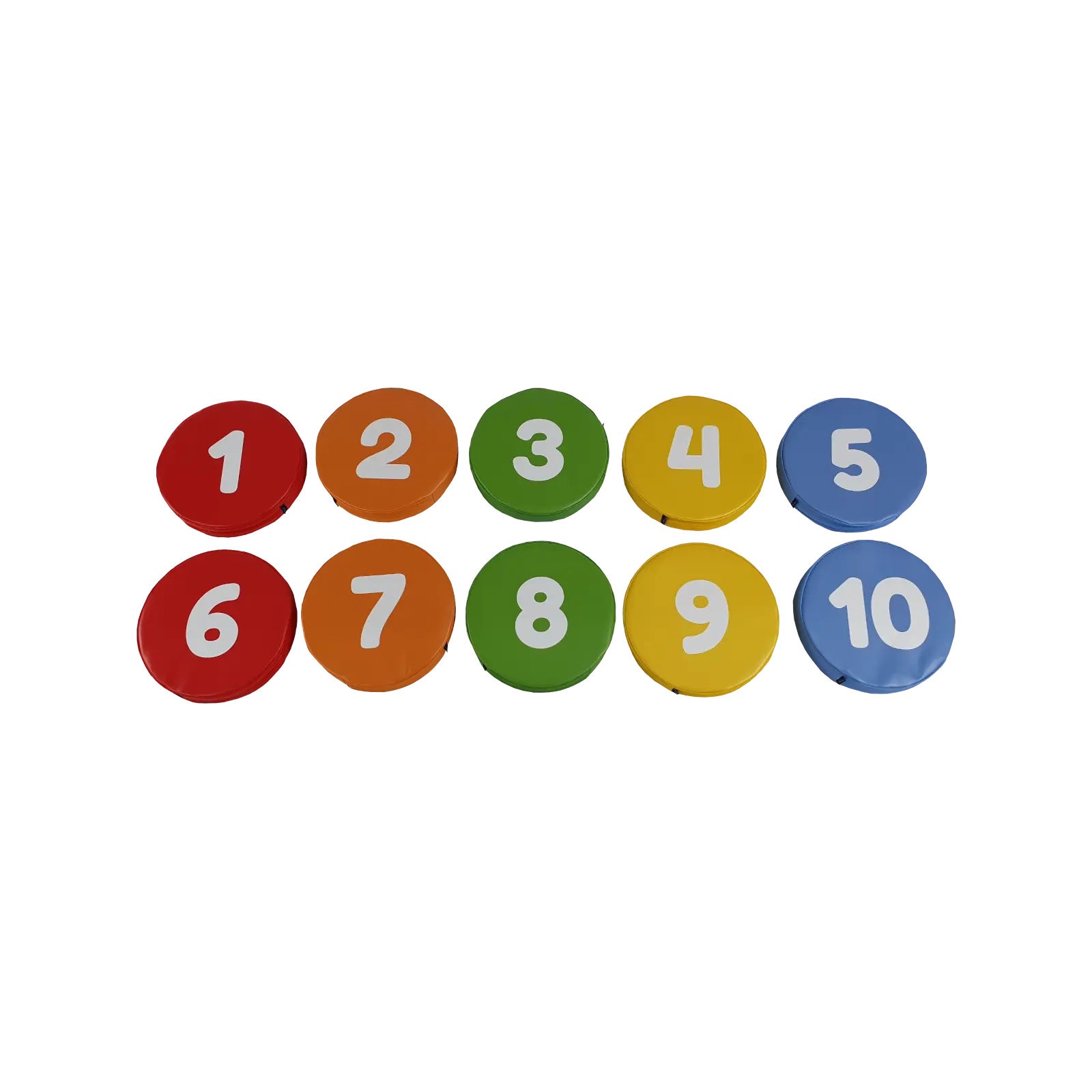 Piankowe poduszki do siedzenia, Cyferki 1-10 - obrazek 2