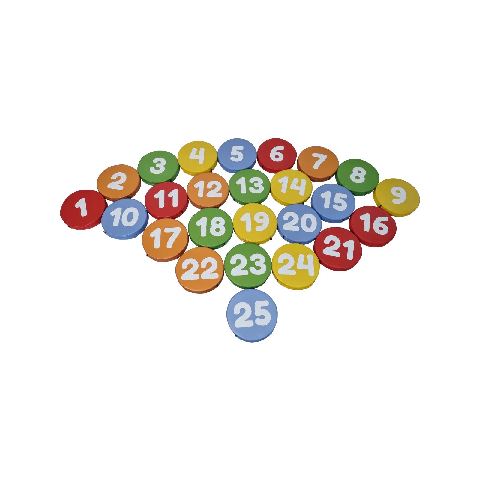 Piankowe poduszki do siedzenia, Cyferki 1-25 - obrazek 2