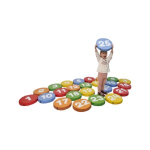 Piankowe poduszki do siedzenia, Cyferki 1-25