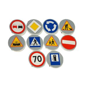 Piankowe poduszki do siedzenia - Znaki drogowe 1