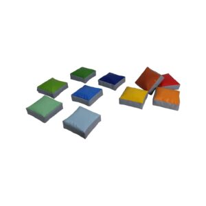 Poduszki kwadratowe do siedzenia - dropsy 30 x 30 x 10 cm - 10 szt.