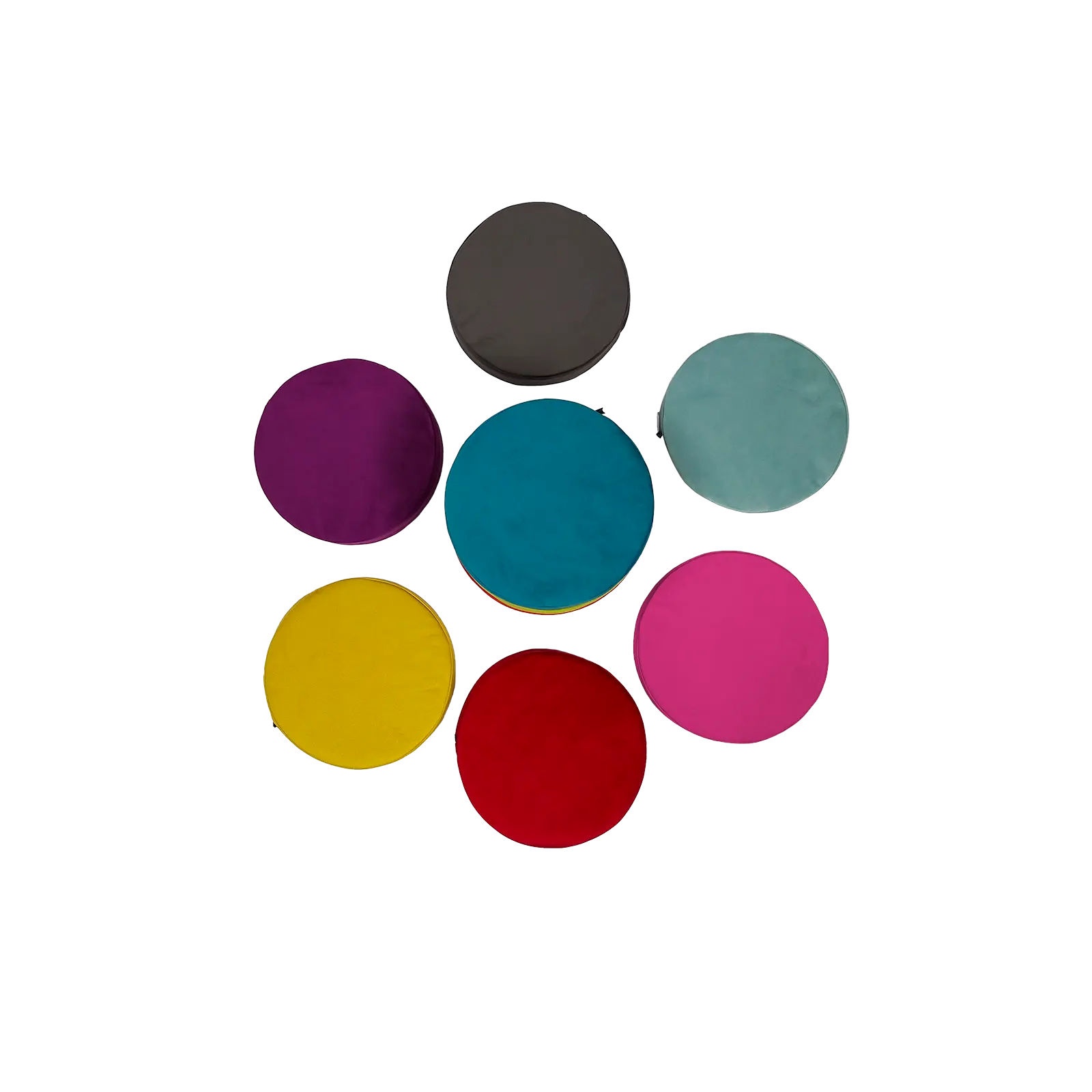 Poduszki okrągłe 30x5 cm - 10 szt. AMORE - obrazek 5