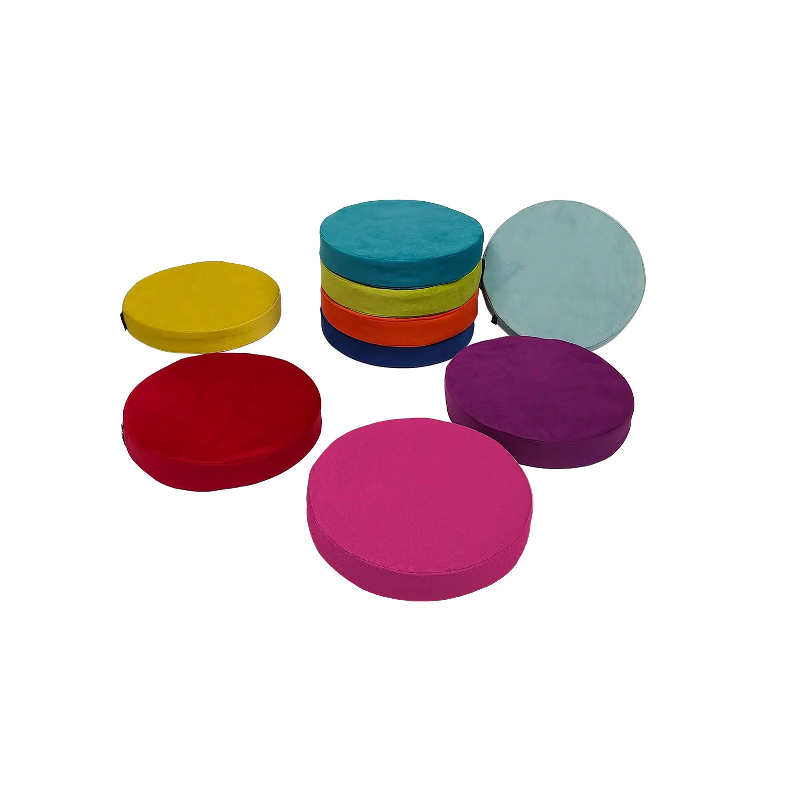 Poduszki okrągłe 30x5 cm - 10 szt. AMORE - obrazek 4