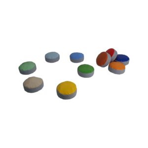 Poduszki okrągłe do siedzenia - dropsy 30 x 10 cm - 10 szt.