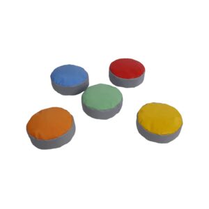 Poduszki okrągłe do siedzenia - dropsy 30 x 10 cm - 5 szt.