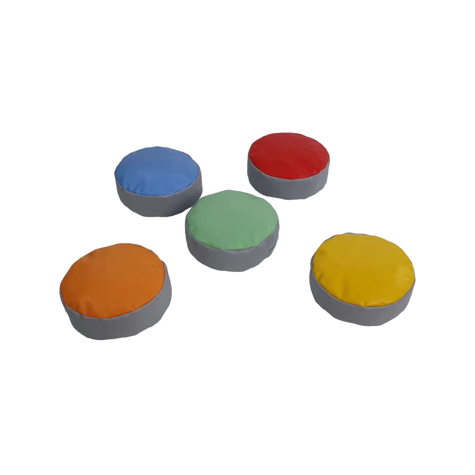 Poduszki okrągłe do siedzenia - dropsy 30 x 10 cm - 5 szt.